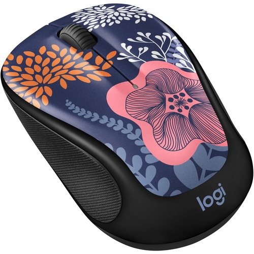 Logitech Design Collection Limited Edition Wireless Mouse With Colorful Designs   USB Unifying Receiver, 12 Months AA Battery Life, Portable & Lightweight, Easy Plug & Play With Universal Compatibility   FOREST FLORAL 300/500