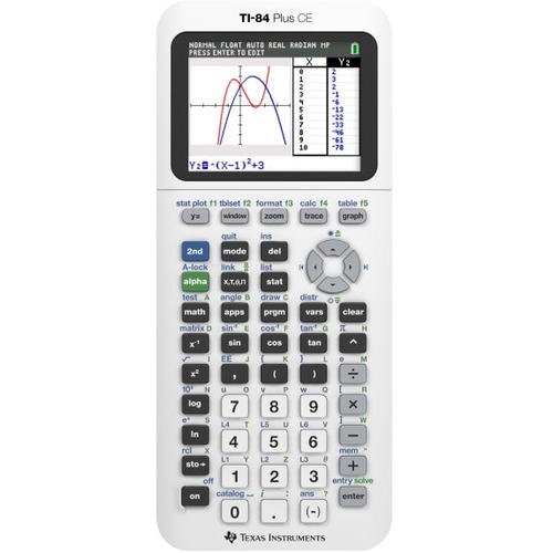 Texas Instruments TI 84 Plus CE Graphing Calculator 300/500