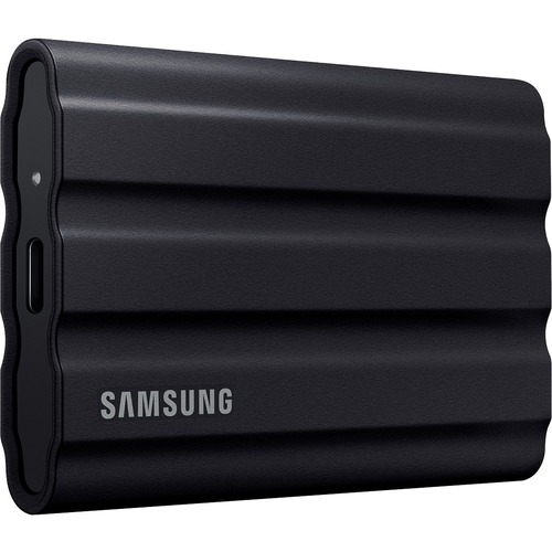 Samsung T7 MU PE2T0S/AM 2 TB Portable Rugged Solid State Drive   External   Black 300/500