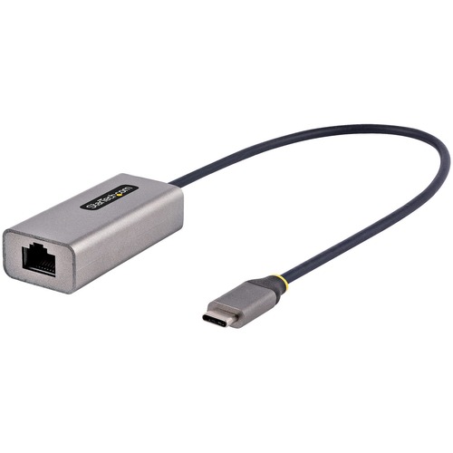 StarTech.com USB C To Ethernet Adapter, 10/100/1000 Mbps, Gigabit Network Adapter, ASIX AX88179A, 1ft/30cm Cable, Windows/macOS/Linux 300/500
