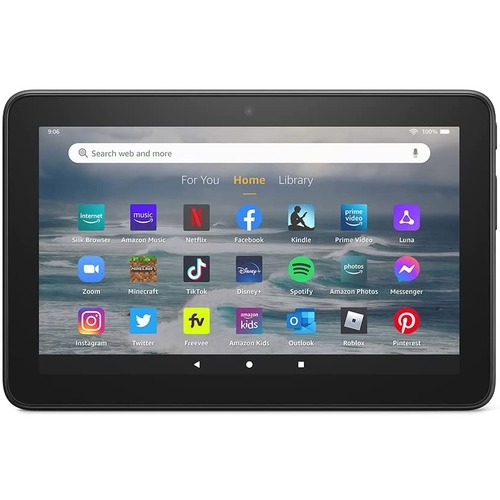 Amazon Fire 7 Tablet   7"   MediaTek MT8127   2 GB   16 GB Storage   Fire OS 5   Black 300/500