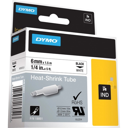 Dymo Rhino Heat Shrink Tube Labels 300/500