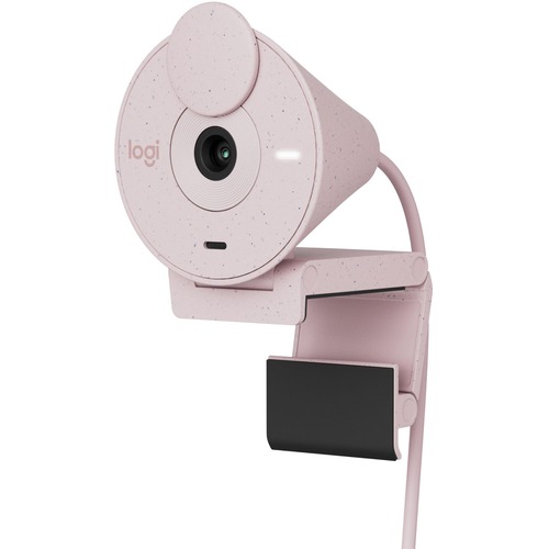 Logitech BRIO 300 Webcam   2 Megapixel   30 Fps   Rose   USB Type C   Retail 300/500