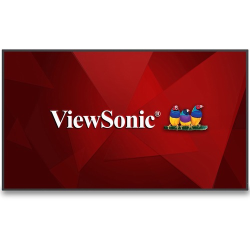ViewSonic CDE4330 43" 4K UHD Wireless Presentation Display 24/7 Commercial Display With Portrait Landscape, USB C, Wifi/BT Slot, RJ45 And RS232 300/500