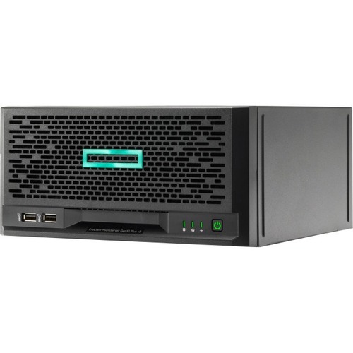 HPE ProLiant MicroServer Gen10 Plus V2 Ultra Micro Tower Server   1 X Intel Xeon E 2314 2.80 GHz   16 GB RAM   Serial ATA Controller 300/500
