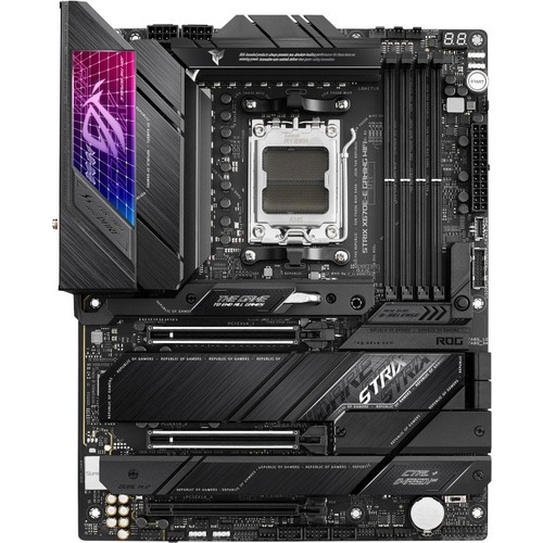 Asus ROG Strix X670E E GAMING WIFI Gaming Desktop Motherboard   AMD X670 Chipset   Socket AM5   ATX 300/500