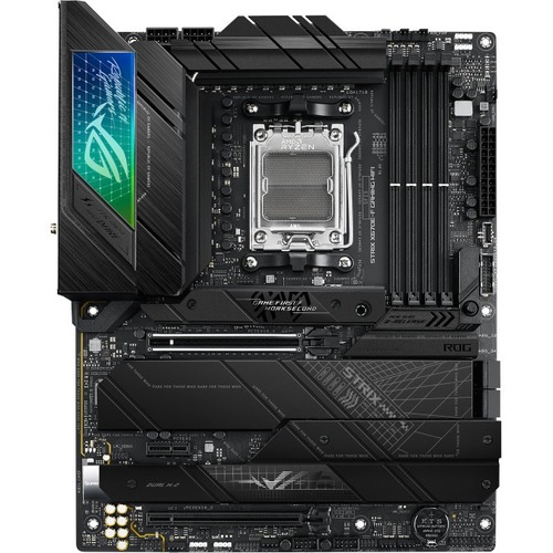 Asus ROG Strix X670E F GAMING WIFI Gaming Desktop Motherboard   AMD X670 Chipset   Socket AM5   ATX 300/500