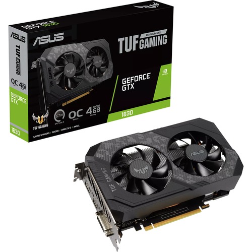 TUF NVIDIA GeForce GTX 1630 Graphic Card   4 GB GDDR6 300/500