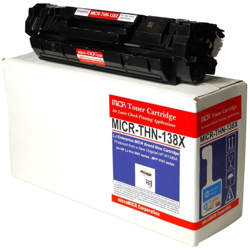 MicroMICR MICR High Yield Laser Toner Cartridge 138A, 138X (W1480A) 300/500