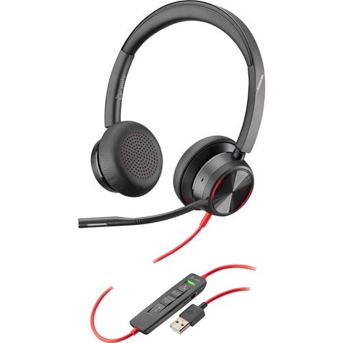 Poly Blackwire 8225 USB A Headset 300/500