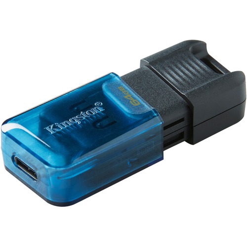Kingston DataTraveler 80 M 64GB USB 3.2 (Gen 1) Type C Flash Drive 300/500