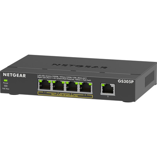 Netgear GS305P Ethernet Switch 300/500