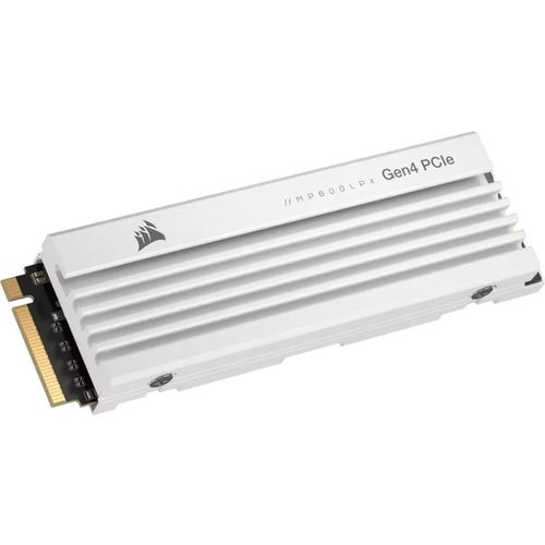 Corsair MP600 PRO LPX 1 TB Solid State Drive   M.2 2280 Internal   PCI Express NVMe (PCI Express NVMe 4.0 X4)   White 300/500