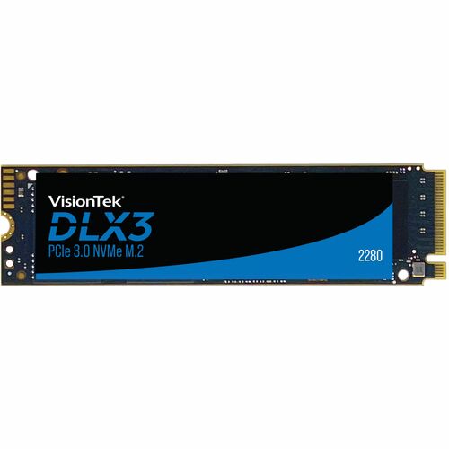 VisionTek DLX3 512 GB Solid State Drive   M.2 2280 Internal   PCI Express NVMe (PCI Express NVMe 3.0 X4) 300/500