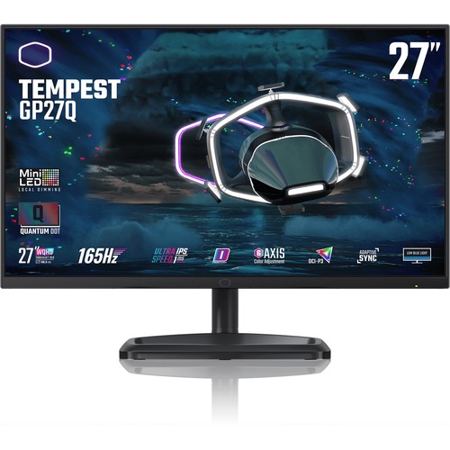 Cooler Master Tempest GP27 FQS 27" Class WQHD Gaming LCD Monitor   16:9   Black 300/500