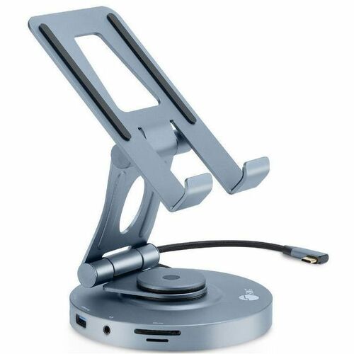 SIIG USB C Multitask Hub Stand Holder   Tablets/Phones Stand   HDMI 4K60Hz   PD 100W   2xUSB A/USB C 5Gbps   SD/Micro SD  3.5mm Headset 300/500