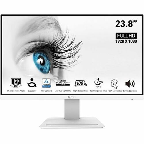 MSI Pro MP243XW 24" Class Full HD LCD Monitor   16:9 300/500