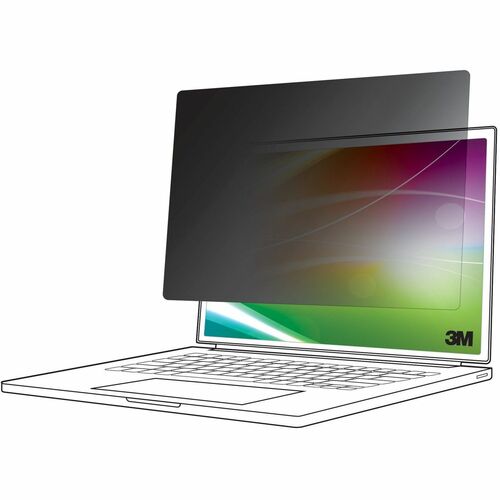 3M&trade; Bright Screen Privacy Filter For 13in Full Screen Laptop, 3:2, BP130C3E 300/500