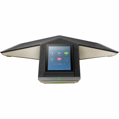 Poly Trio C60 IP Conference Station   Corded/Cordless   Wi Fi   Tabletop   Black   TAA Compliant 300/500