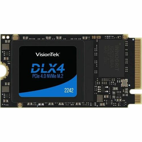 VisionTek DLX4 1 TB Solid State Drive   M.2 2242 Internal   PCI Express NVMe (PCI Express 4.0 X4) 300/500