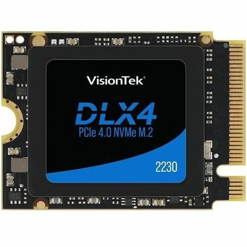 VisionTek DLX4 512 GB Solid State Drive   M.2 2230 Internal   PCI Express NVMe (PCI Express NVMe 4.0 X4) 300/500