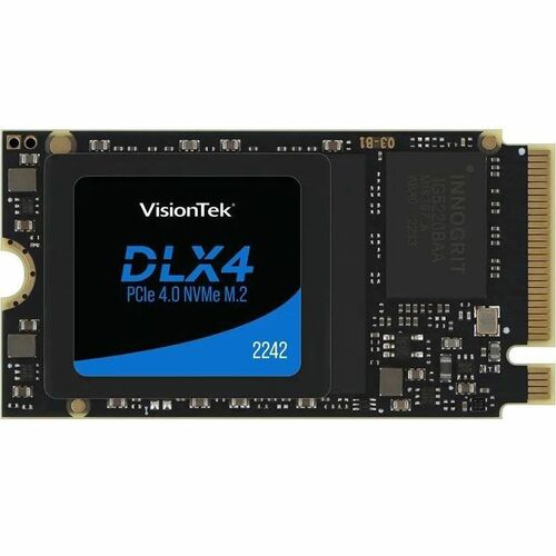 VisionTek DLX4 2 TB Solid State Drive   M.2 2242 Internal   PCI Express NVMe (PCI Express NVMe 4.0 X4) 300/500