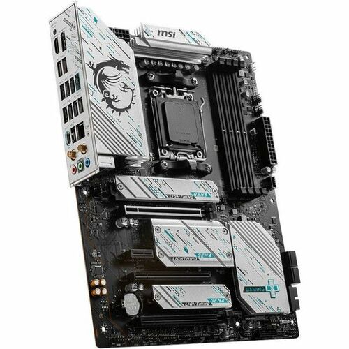 MSI X670E GAMING PLUS WIFI Gaming Desktop Motherboard   AMD X670 Chipset   Socket AM5   ATX 300/500