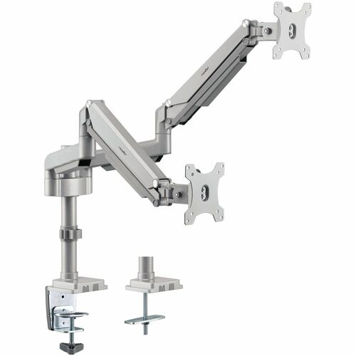 Rocstor ErgoReach Mounting Arm For LED Display, LCD Display, Monitor   Silver   Landscape/Portrait 300/500