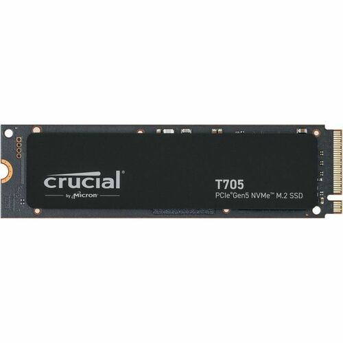 Crucial T705 4 TB Solid State Drive   M.2 2280 Internal   PCI Express NVMe (PCI Express NVMe 5.0 X4) 300/500