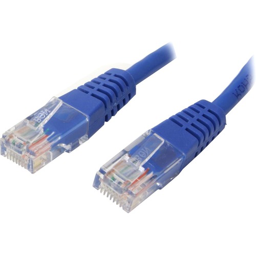 StarTech.com 2 Ft Blue Molded Cat5e UTP Patch Cable 300/500