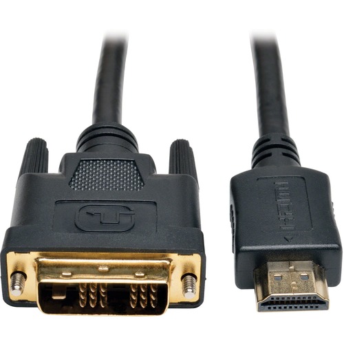 Eaton Tripp Lite Series HDMI To DVI Adapter Cable (HDMI To DVI D M/M), 6 Ft. (1.8 M) 300/500