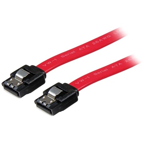 StarTech.com 24in Latching SATA Cable   M/M   Serial ATA / SAS Cable   Serial ATA 150/300   7 Pin Serial ATA   7 Pin Serial ATA   61 Cm 300/500