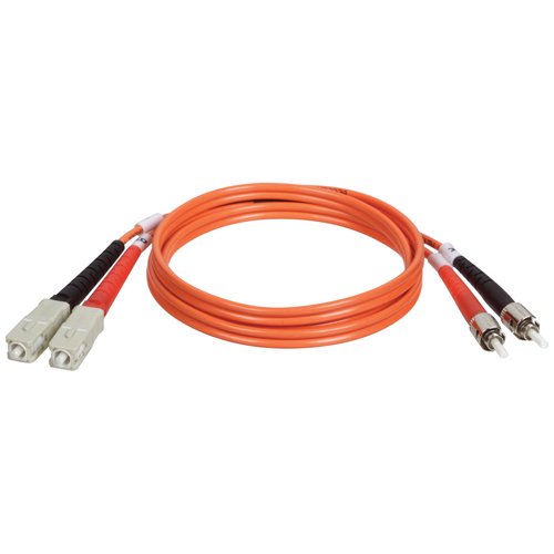 Eaton Tripp Lite Series Duplex Multimode 62.5/125 Fiber Patch Cable (SC/ST), 2M (6 ft.)