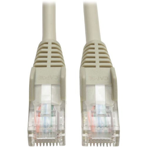 Eaton Tripp Lite Series Cat5e 350 MHz Snagless Molded (UTP) Ethernet Cable (RJ45 M/M), PoE - Gray, 150 ft. (45.72 m)