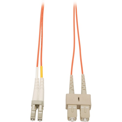 Eaton Tripp Lite Series Duplex Multimode 62.5/125 Fiber Patch Cable (LC/SC), 3M (10 ft.)