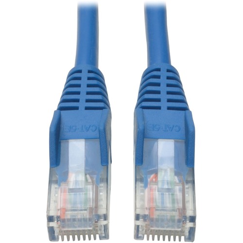 Eaton Tripp Lite Series Cat5e 350 MHz Snagless Molded (UTP) Ethernet Cable (RJ45 M/M), PoE - Blue, 10 ft. (3.05 m)