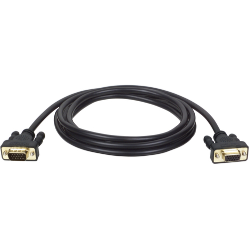 Eaton Tripp Lite Series VGA Monitor Extension Cable, 640x480 (HD15 M/F), 6 ft. (1.83 m)