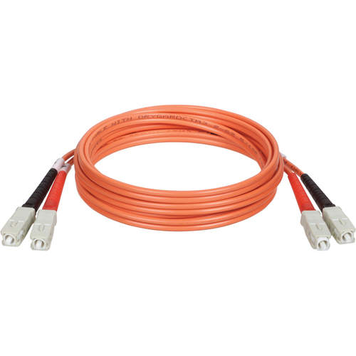 Eaton Tripp Lite Series Duplex Multimode 62.5/125 Fiber Patch Cable (SC/SC), 3M (10 ft.)