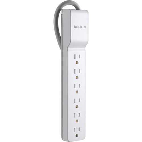 Belkin&reg; Home/Office Series Surge Protector With 6 Outlets, 2.5' Cord