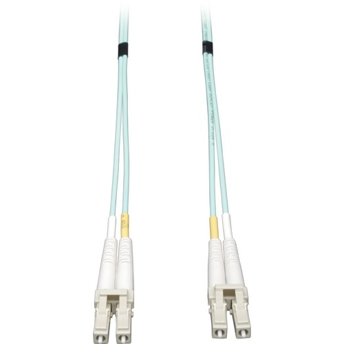 Eaton Tripp Lite Series 10Gb Duplex Multimode 50/125 OM3 LSZH Fiber Patch Cable (LC/LC) - Aqua, 5M (16 ft.)