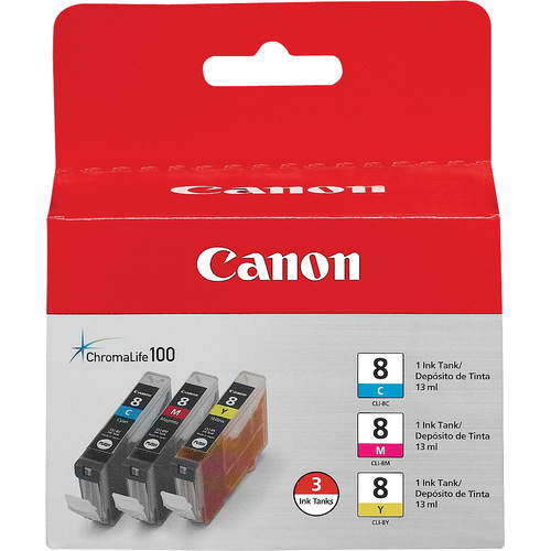 Canon CLI-8 Tri Color Ink Cartridges