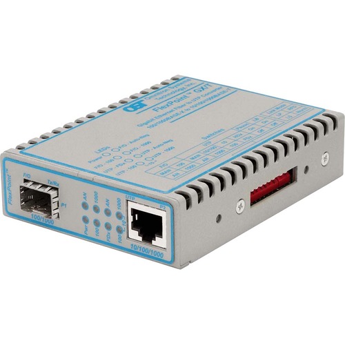 FlexPoint 10/100/1000 Gigabit Ethernet Fiber Media Converter RJ45 SFP