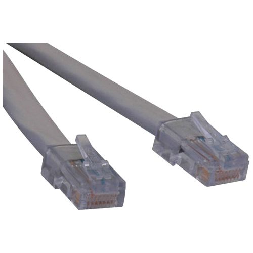Eaton Tripp Lite Series T1 Shielded RJ48C Crossover Cable (RJ45 M/M), 7 ft. (2.13 m) TAA