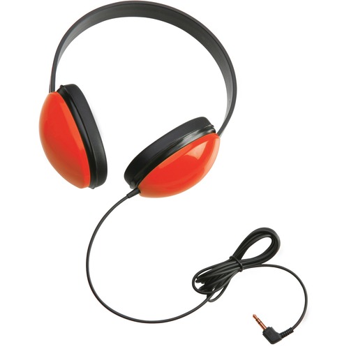 Califone Childrens Stereo Headphone Lightweight RED