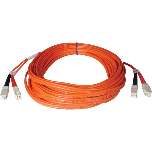 Eaton Tripp Lite Series Duplex Multimode 50/125 Fiber Patch Cable (SC/SC), 1M (3 ft.)