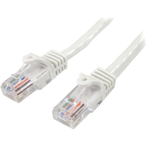 StarTech.com 7ft White Snagless Cat5e UTP Patch Cable