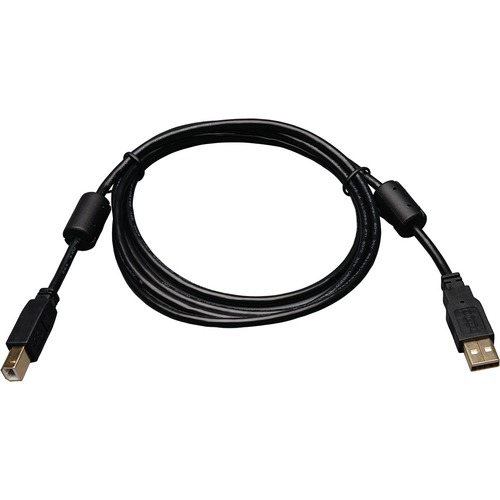 Eaton Tripp Lite Series USB 2.0 A to B Cable with Ferrite Chokes (M/M), 6 ft. (1.83 m)
