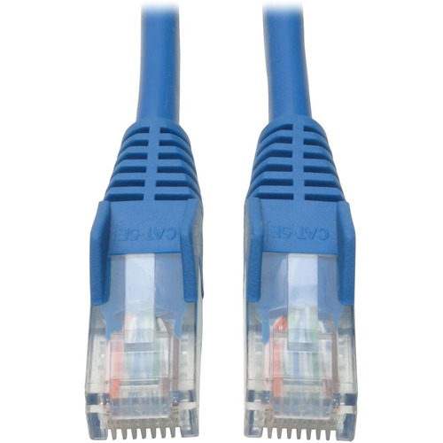 Eaton Tripp Lite Series Cat5e 350 MHz Snagless Molded (UTP) Ethernet Cable (RJ45 M/M), PoE - Blue, 6 ft. (1.83 m)