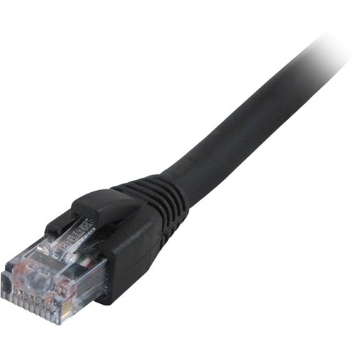 Comprehensive Cat5e 350 Mhz Snagless Patch Cable 50ft Black