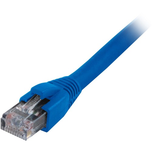 Comprehensive Cat6 550 Mhz Snagless Patch Cable 7ft Blue